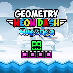 Geometry Neon Dash Subzero Thumbnail game - Geometry Neon Dash Subzero